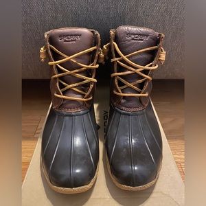 Sperry Saltwater Tan/Dk Brown